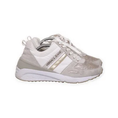 Sneakers (Grå, Vit, Guldfärgad) från Versace Jeans