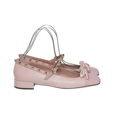 Ballerinaskor (Rosa) från Valentino Garavani Skinn