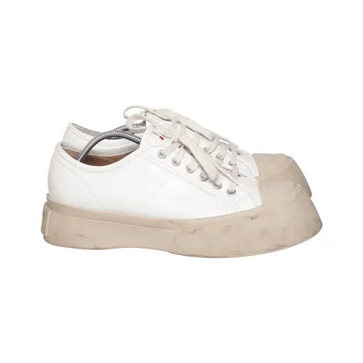 Sneaker (Weiß, Beige) von Marni Leder