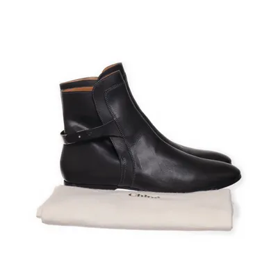 Enkellaarzen (Zwart) van Chloé