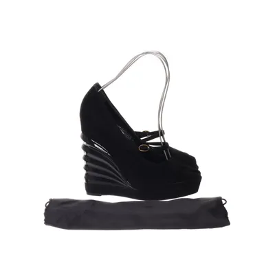 Sleehakken (Robyn) van Yves Saint Laurent Leer, Suède
