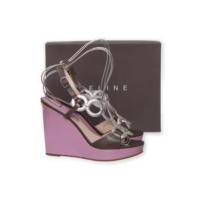 Kilklackar (Brun, Silverfärgad) från Celine