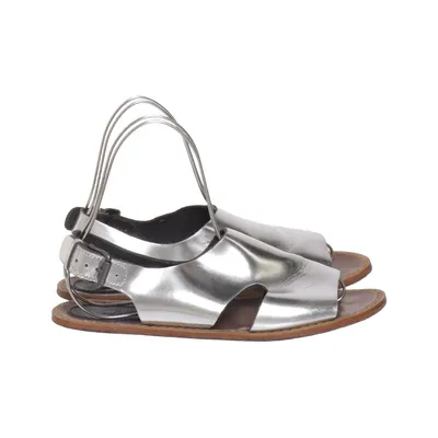 Sandals (Silver) from Marni at H&M Leather