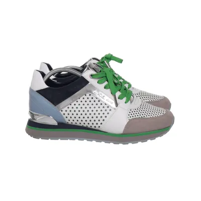 Sneakers (White, Multicolored) from Michael Kors Leather