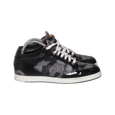 Sneaker (Schwarz, Silber, Mehrfarbig) von Jimmy Choo Leder