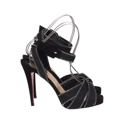 High heel sandals (Black) from Christian Louboutin