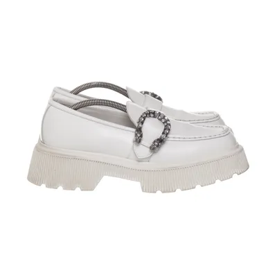 Loafers (Cordovan Lux Dionysus Hunder Loafers) van Gucci Leer