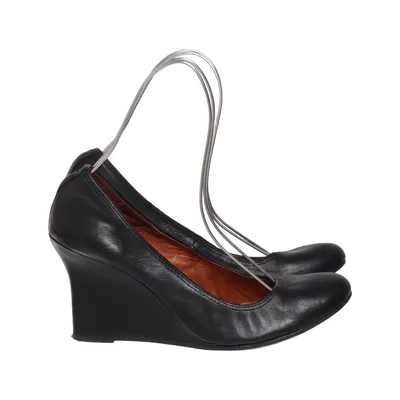 Kilehælssko (Sort) fra Lanvin Læder