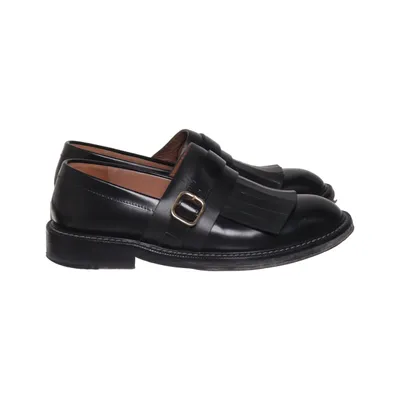 Walking shoes (Black) from Marni Leather