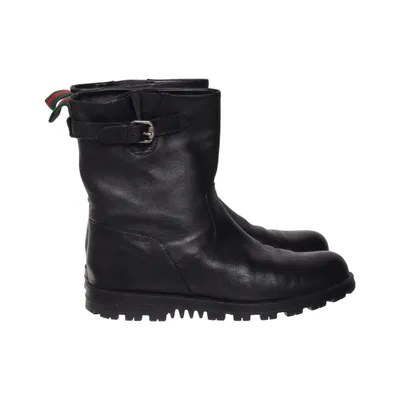 Enkellaarzen (Meguro Biker) van Gucci Leer