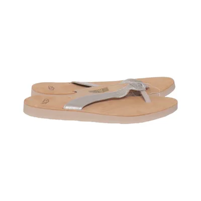 Flip-flops (Silver) from UGG Leather