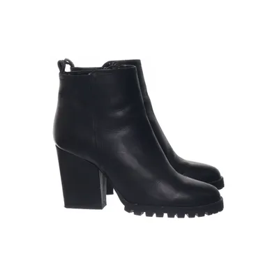 Heeled boots (Black) from Mango Touch