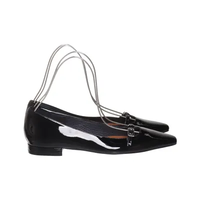 Ballet flats (Black) from Jonak Leather