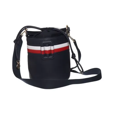 Schoudertas (Blauw) van Tommy Hilfiger Polyurethaan