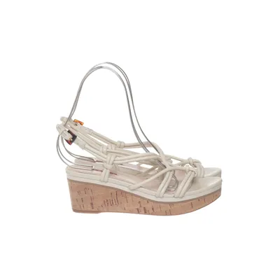 Kilklackar (Beige) från Prada Linea Rossa Skinn