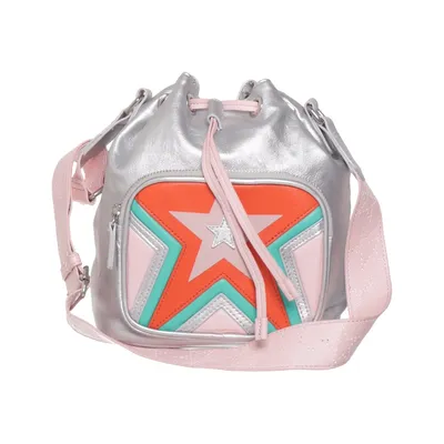 Axelremsväska (Silverfärgad, Flerfärgad) från Stella McCartney Kids Polyester, Polyuretan