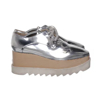 サマ-セ-ル！【未使用品】STELLA McCARTNEY パフスリーブ Stella McCartney Women's Elyse Platform Sneakers White