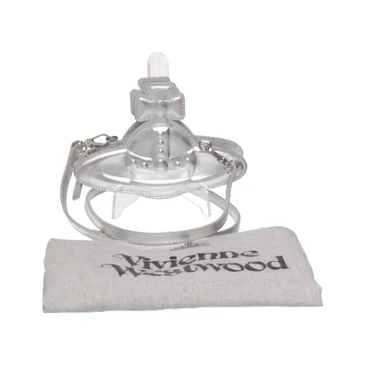 Schoudertas (Zilver) van Vivienne Westwood Leer