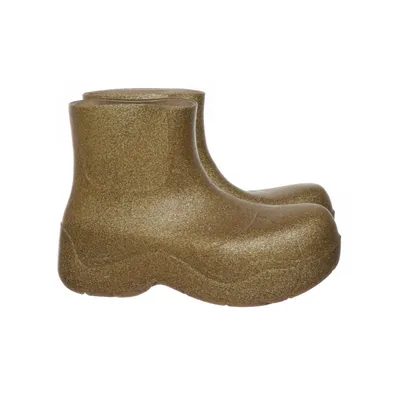 Korte gummistøvler (Gul) fra Bottega Veneta