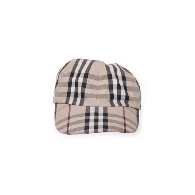 Baseballkeps (Beige, Flerfärgad) från Burberry Bomull