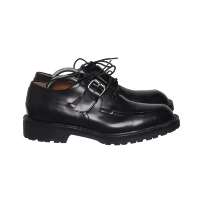 Derby Schnürer (Schwarz) von Dries van Noten Leder
