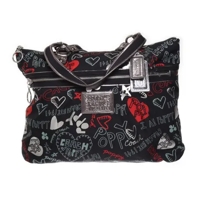 Handbag (Poppy Graffiti Glam Tote Bag) from Coach