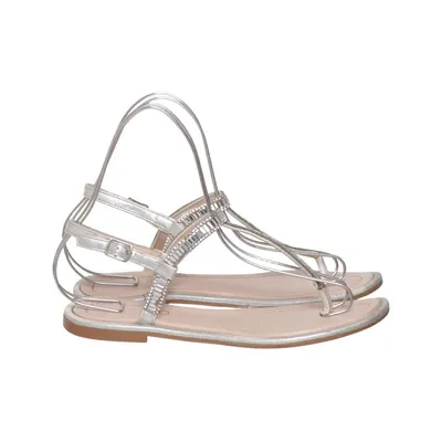 Sandals (Silver, Beige) from Chika10