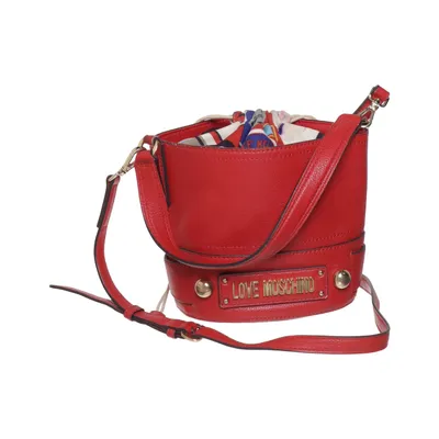 Sac à bandoulière (Rouge, Multicolore) de Love Moschino Cuir