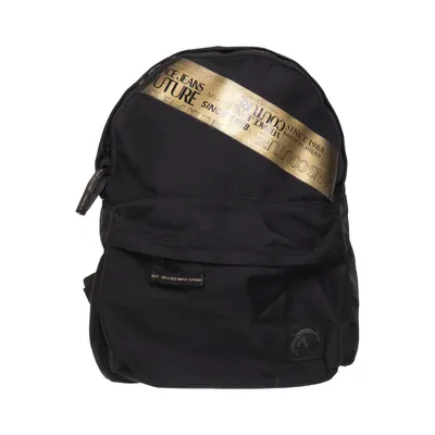 Backpack (Black) from Versace Jeans Couture Polyamide, Polyester, Polyurethane