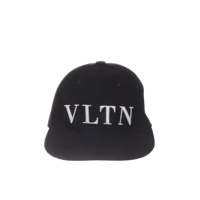 Baseballkeps (Svart) från Valentino Garavani Polyamid, Ull, Viskos