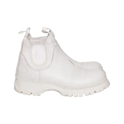 Chelsea boots (Vit) från Prada Skinn