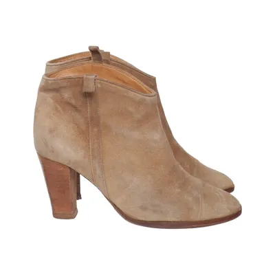 Heeled boots (Beige) from Isabel Marant Suede
