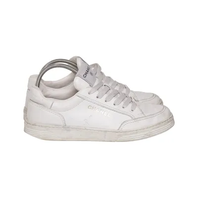 Sneaker (Weiß) von Chanel Leder