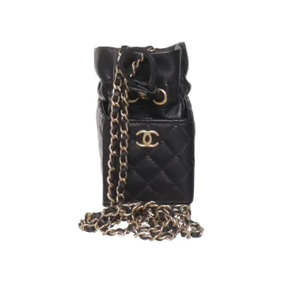 Shoulder-bag ( Mini Drawstringn Micro väska ) from Chanel Leather