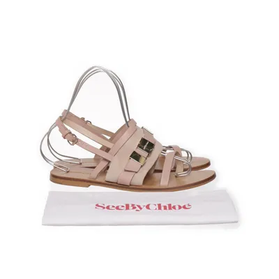 Sandals (Pink, Beige) from See by Chloé