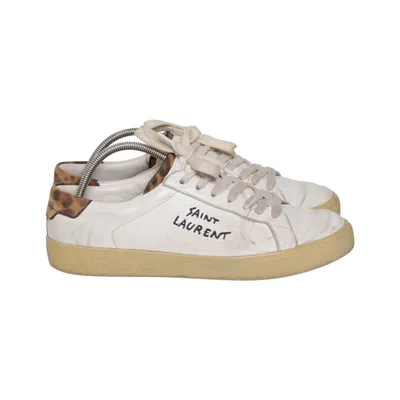 Sneakers (White) from Saint Laurent Leather