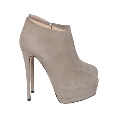 Laarzen met hak (Beige) van Giuseppe Zanotti Suède