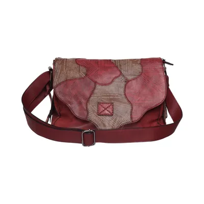 Shoulder-bag (Red, Brown, Multicolored) from Remonte