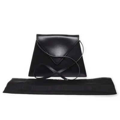 Axelremsväska (Envelope Triangle Bag Archive Phoebe Philo Era) från Celine Skinn, Mässing, Guldpläterad