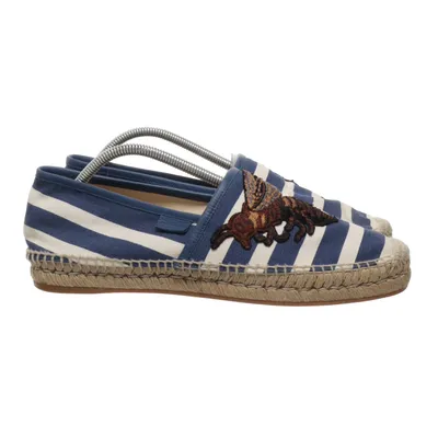 Espadrilles (Blue, White) from Gucci