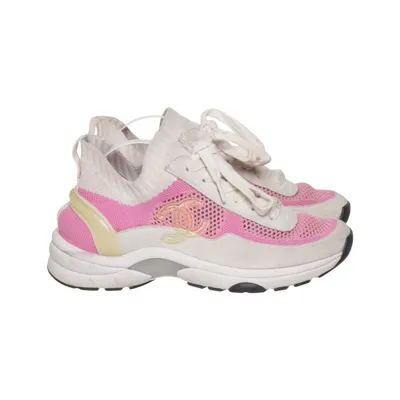 Trainers (White, Pink) from Chanel