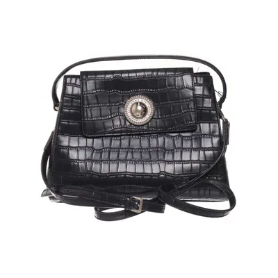 Handväska (Svart) från Versace Jeans Polyester, Skinnimitation