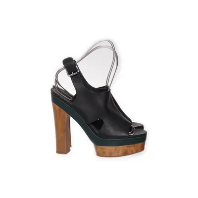 Sandales à talons hauts (Noir, Multicolore) de Marni at H&M Cuir