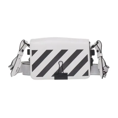 Axelremsväska (Vit) från Off-White Skinn, Viskos