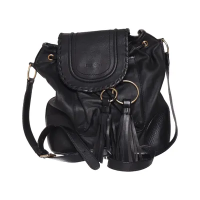 Sac à bandoulière (Noir) de See by Chloé Cuir