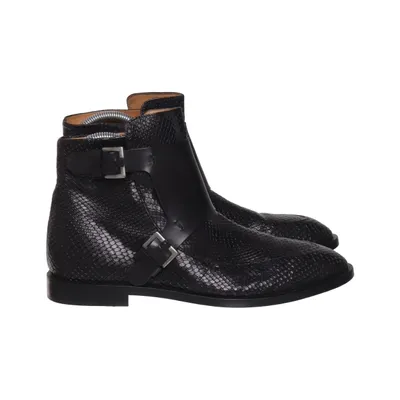 Ankle boots (Black) from Alberto Fermani Leather