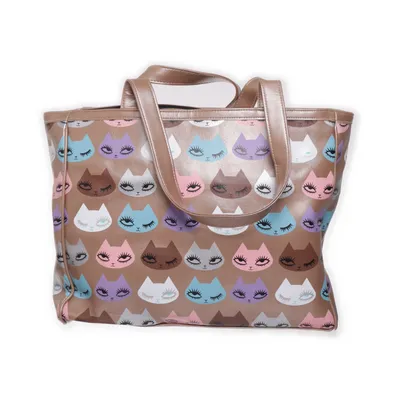 Handtas (Beige, Meerkleurig) van Fluff