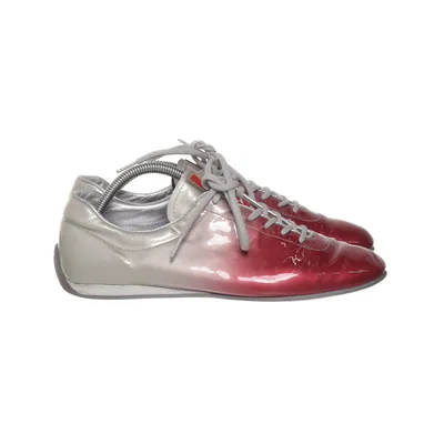 Sneakers (Röd, Silverfärgad) från Prada Linea Rossa