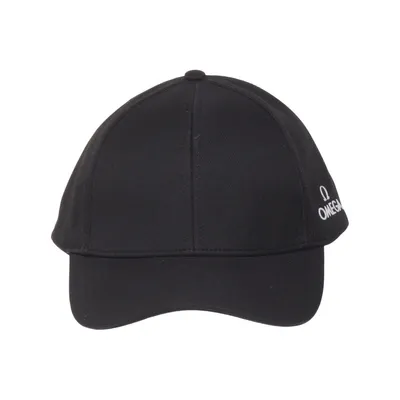 Baseballkasket (Sort) fra Omega Bomuld, Genanvendt polyester