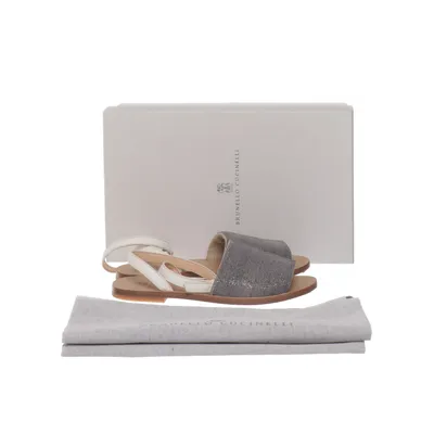 Sandaler (Vit, Beige, Flerfärgad) från Brunello Cucinelli